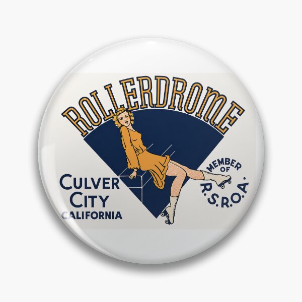 Item preview, RollerDrome Culver City California Roller Skating Rink Sticker Decal Label designed and sold by tislord.