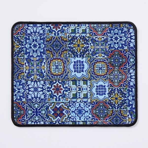 Item preview, Valencia Tile Patterns | Mediterranean Spain Cultural Heritage Design designed and sold by Based History.