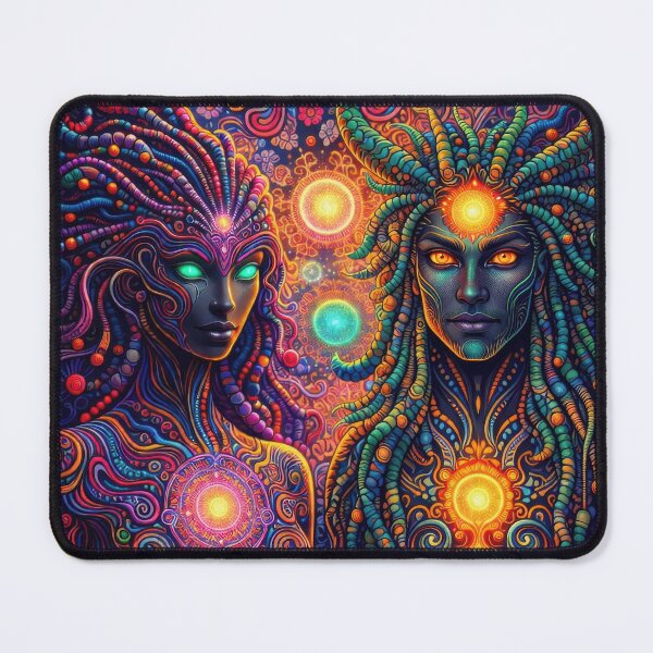 Item preview, Lab Visions 010: The Twin Serpent Beings designed and sold by The Psychedelic Anarchist.