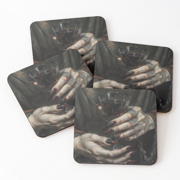 Item preview, Drink For The Vampire Gothic Hands Art designed and sold by DarkHolyQueen.