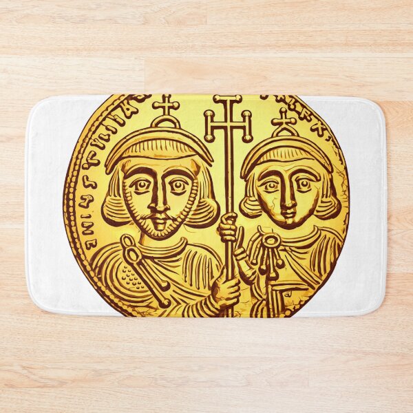 Item preview, Justinian II, Tiberius IV Byzantine Emperor Solidus Coin | Roman Byzantium Gold Coins Alternate designed and sold by Based History.