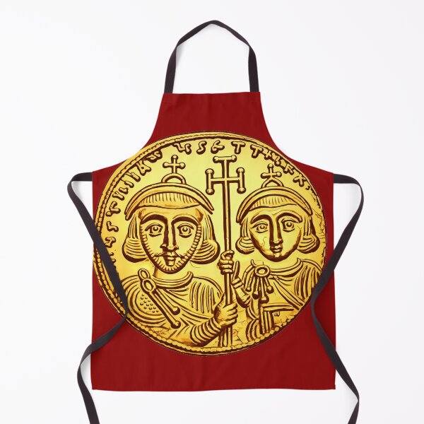 Item preview, Justinian II, Tiberius IV Byzantine Emperor Solidus Coin | Roman Byzantium Gold Coins Alternate designed and sold by Based History.