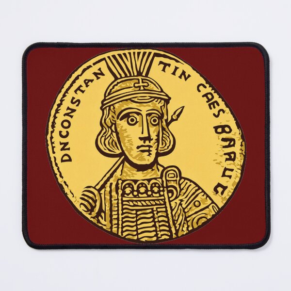 Item preview, Byzantine Emperor St Constantine IV | Saint Constantine the New Solidus Coins designed and sold by Based History.