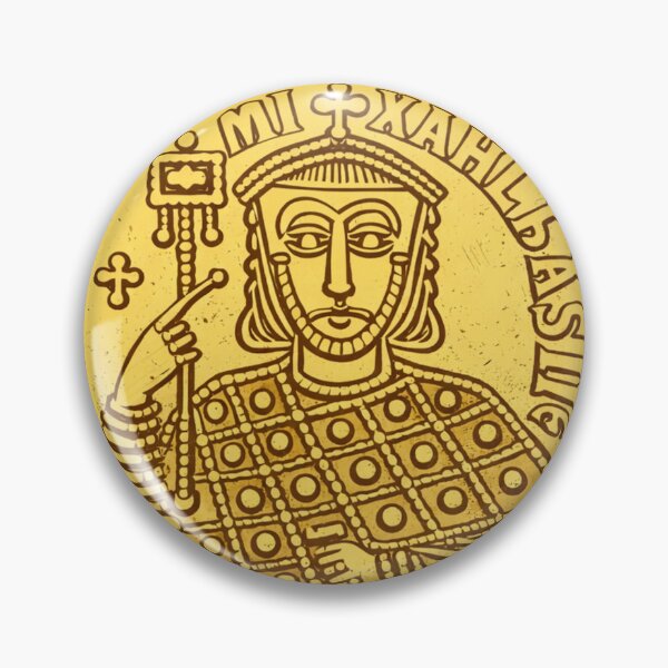 Item preview, Michael III Amorian Byzantine Emperor Coin | Byzantium Medieval Coins designed and sold by Based History.