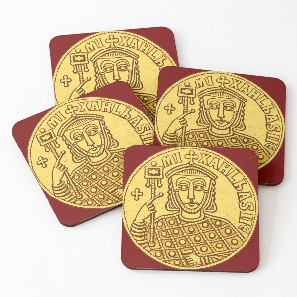 Item preview, Michael III Amorian Byzantine Emperor Coin | Byzantium Medieval Coins designed and sold by Based History.