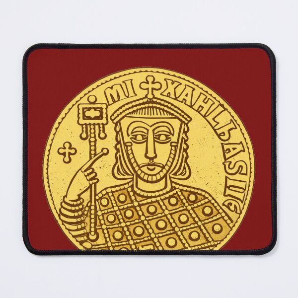 Item preview, Michael III Amorian Byzantine Emperor Coin | Byzantium Medieval Coins designed and sold by Based History.
