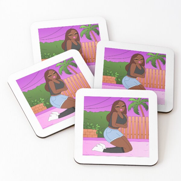 Item preview, Vapor Wave Miami Pinup Graphic Art designed and sold by brianarells.
