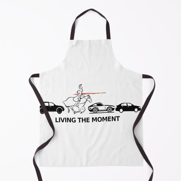 Item preview, Knight in Traffic – Living the Moment Funny Commuter Design designed and sold by ChiaraPagani.