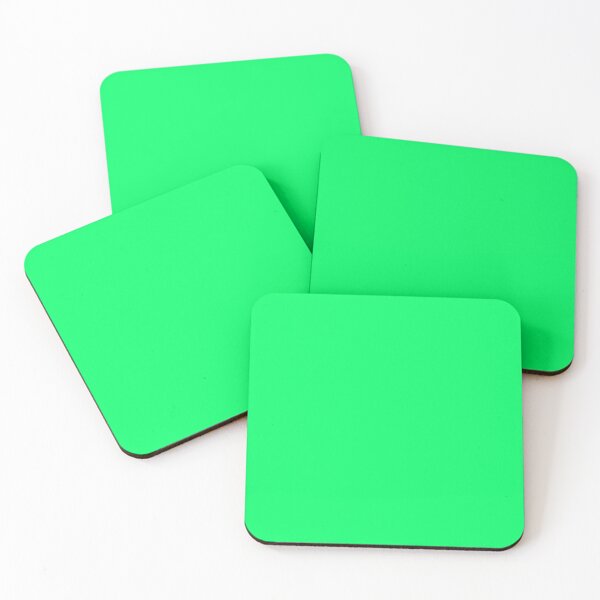 Item preview, Electric Neon Mint - Minimalist Bold Solid Color designed and sold by Lainey1978.