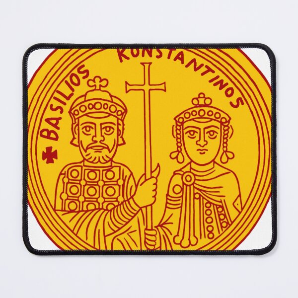 Item preview, Byzantine Imperial Brothers Coin | Byzantine Basil II & Constantine VIII Accurate Christian Coins designed and sold by Based History.