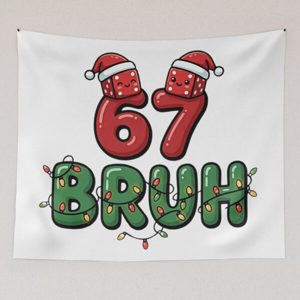 Item preview, xmas dice meme funny six seven party design designed and sold by ArtDesignTp.