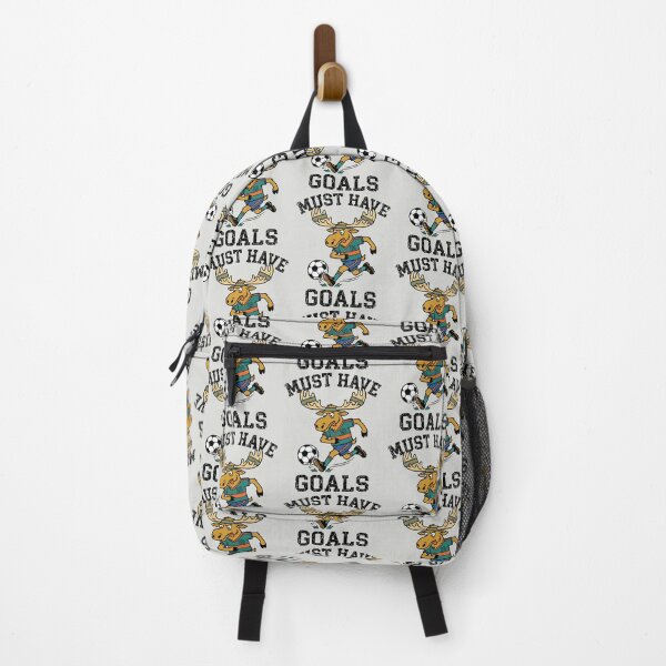Item preview, Must Have Goals - Funny Soccer Moose Mascot designed and sold by DigitalGlade.