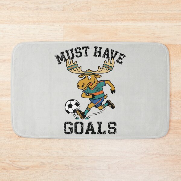 Item preview, Must Have Goals - Funny Soccer Moose Mascot designed and sold by DigitalGlade.