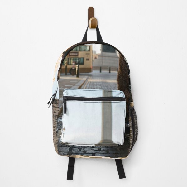 Item preview, Beaver Visits Trafalgar Square in London designed and sold by Tridentulus.