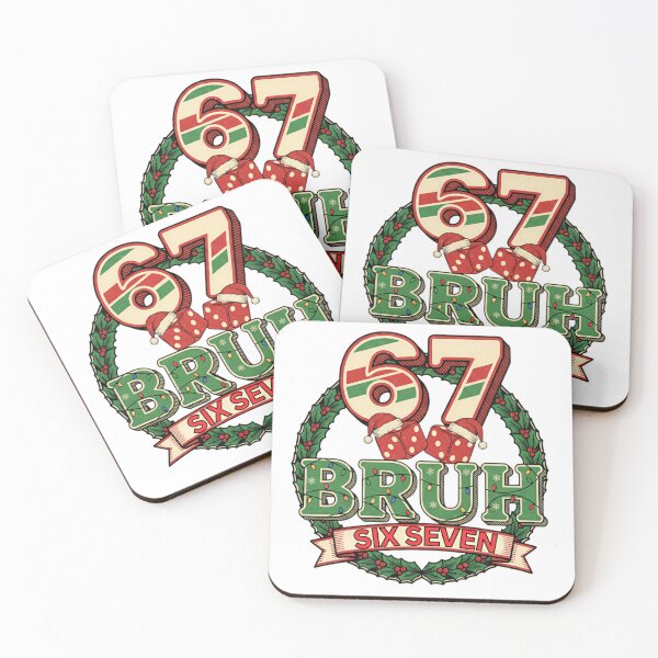 Item preview, six seven christmas meme dice holiday humor designed and sold by ArtDesignTp.
