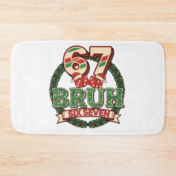 Item preview, six seven christmas meme dice holiday humor designed and sold by ArtDesignTp.
