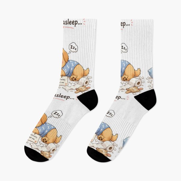 Item preview, Sleeping Dog Mess I Was Asleep Innocent Moment designed and sold by Sadia  Jannat.