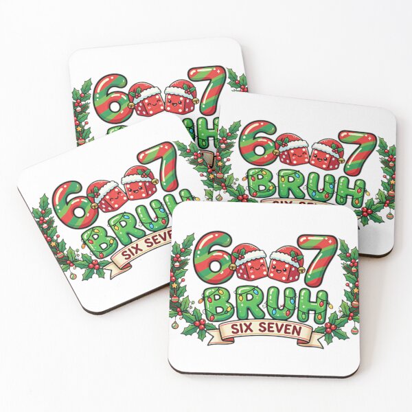 Item preview, funny 6 7 xmas dice meme holiday party designed and sold by ArtDesignTp.