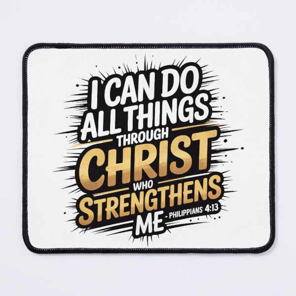 Item preview, I Can Do All Things Through Christ Philippians 4:13 Christian T-Shirt | Bible Verse Gift designed and sold by EvolusionPro.