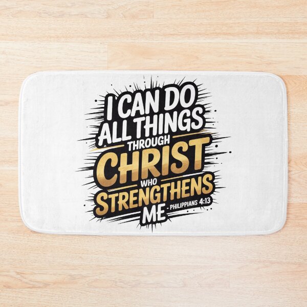 Item preview, I Can Do All Things Through Christ Philippians 4:13 Christian T-Shirt | Bible Verse Gift designed and sold by EvolusionPro.