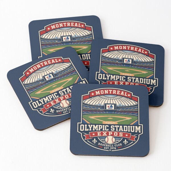 Item preview, Montreal Olympic Stadium Expos Vintage Baseball Stadium Badge designed and sold by GhostDawgs.