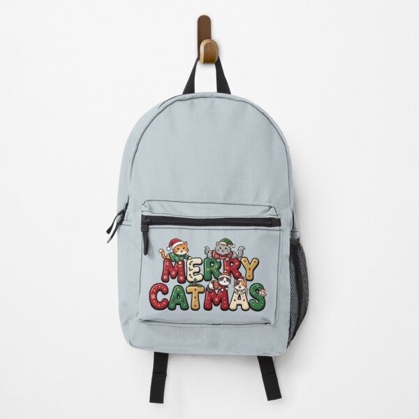 Item preview, festive christmas cat merry catmas design designed and sold by ArtDesignTp.