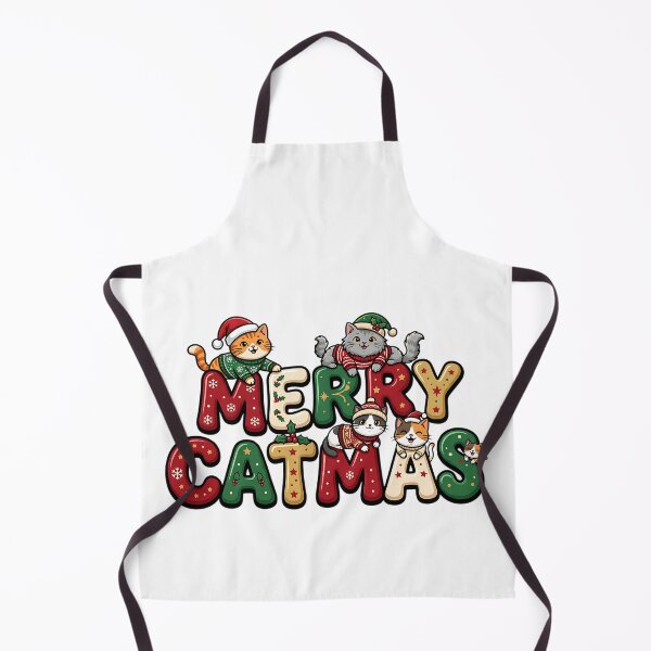 Item preview, festive christmas cat merry catmas design designed and sold by ArtDesignTp.