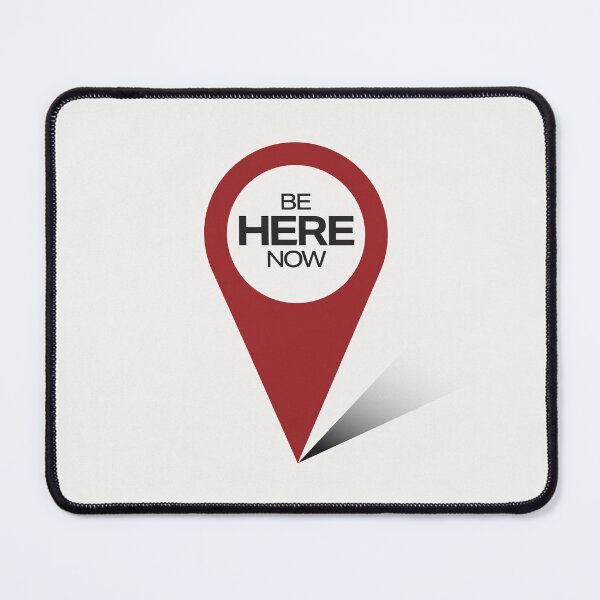 Item preview, Be Here Now | Minimal Map Pin Design designed and sold by Guided by Voices.