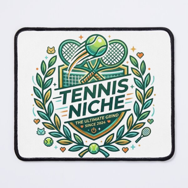 Item preview, Tennis Niche Emblem | Professional Athlete & Club Sports Graphic designed and sold by Wear Sculpt.