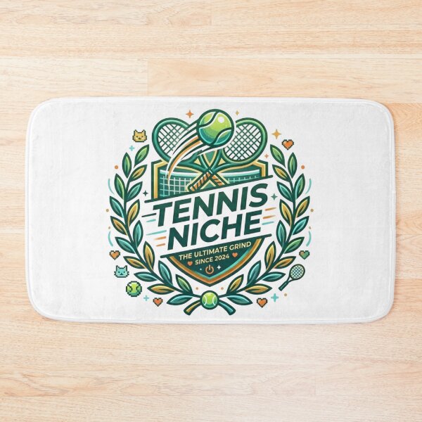Item preview, Tennis Niche Emblem | Professional Athlete & Club Sports Graphic designed and sold by Wear Sculpt.