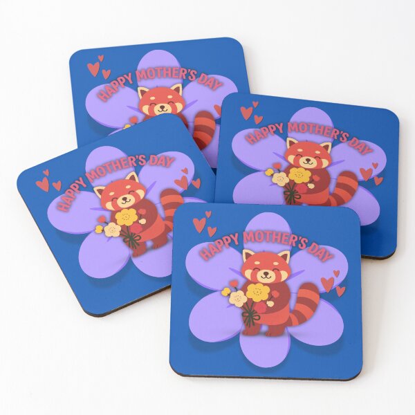 Item preview, Red panda Mothers Day designed and sold by PhoeniXDreamer.