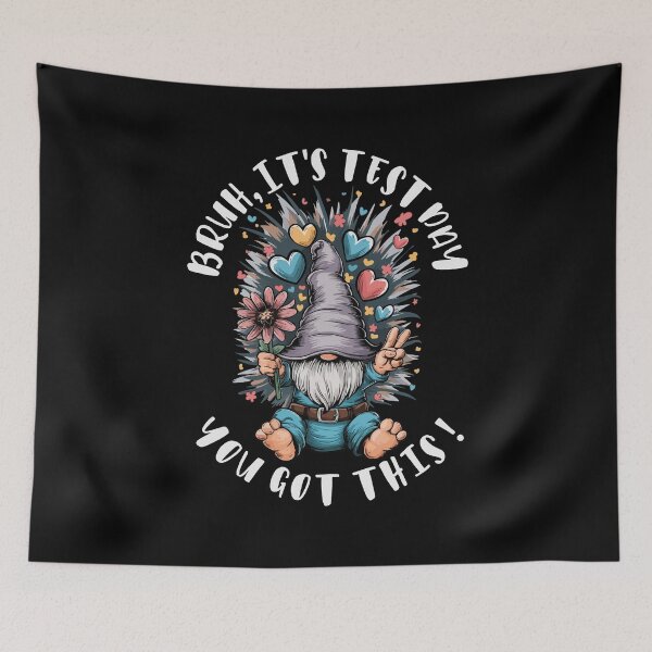 Item preview, Bruh it's test day you got this funny motivation designed and sold by HandicraftArt.