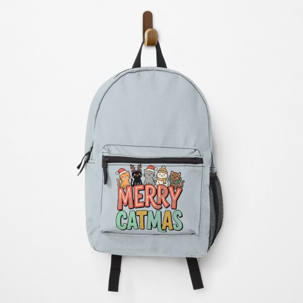 Item preview, merry catmas christmas cat santa says gift designed and sold by ArtDesignTp.