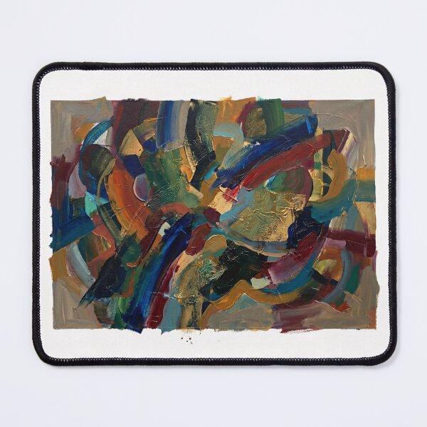 Item preview, Abstract Impasto Oil Painting Textured Composition designed and sold by PixorStudio.