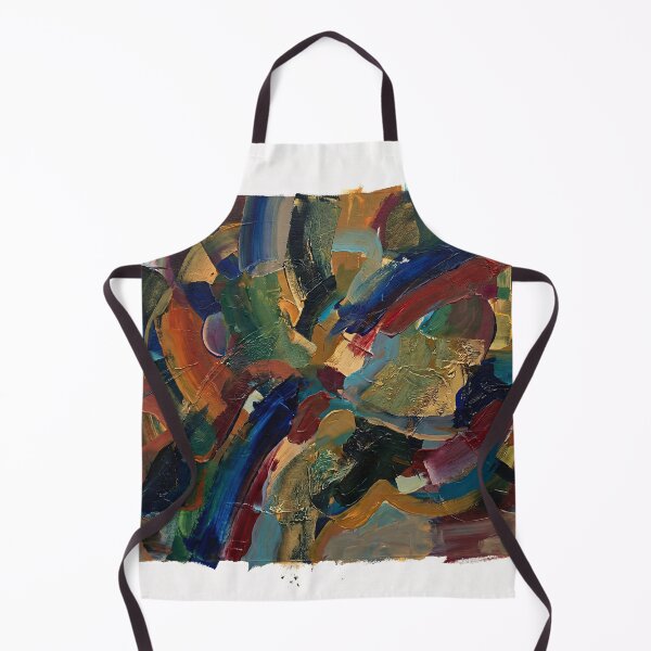 Item preview, Abstract Impasto Oil Painting Textured Composition designed and sold by PixorStudio.