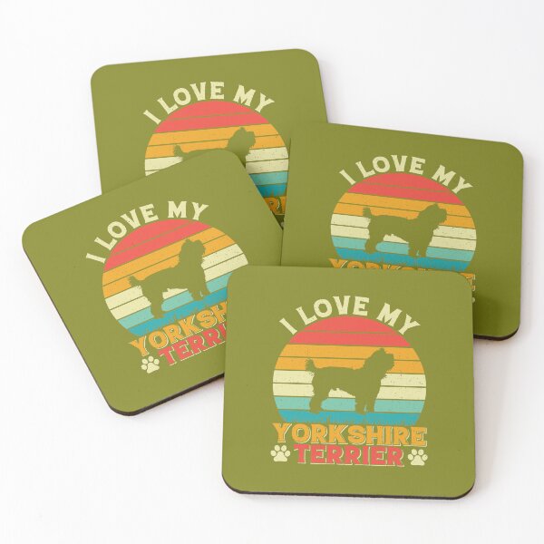 Artikelvorschau, I Love My Yorkshiere Terrier I Am a Dog Mom Lover Gift entworfen und verkauft von MalwasBasket.