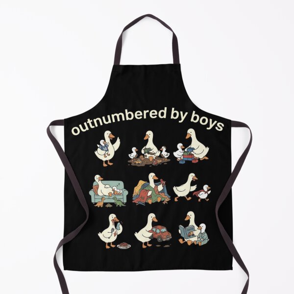 Item preview, Outnumbered By Boys Funny Goose Mom Life Motherhood designed and sold by Ali-printshop.