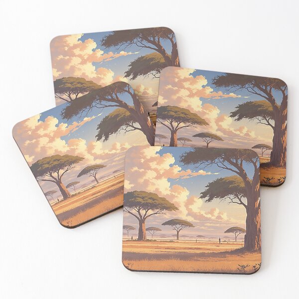 Item preview, Golden Sunset in the Savannah designed and sold by LofiHorizon.