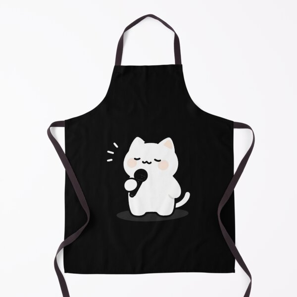 Item preview, Cute Singing Cat Karaoke Kawaii Neko Art designed and sold by artlife4.