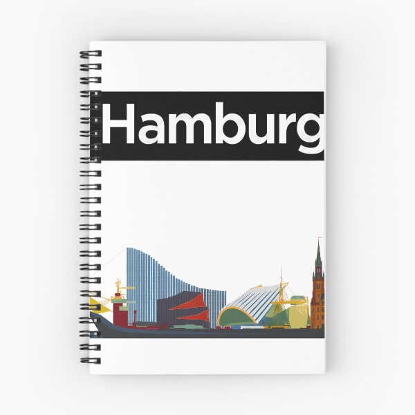 Item preview, Copy of Hamburg – Constructivist City Art Print | Industrial Skyline Collage Poster designed and sold by OzzFrequency.