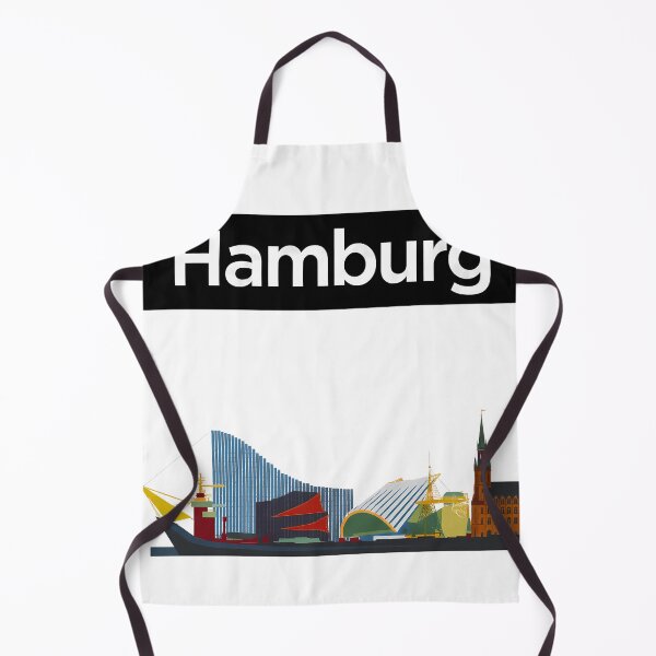 Item preview, Copy of Hamburg – Constructivist City Art Print | Industrial Skyline Collage Poster designed and sold by OzzFrequency.