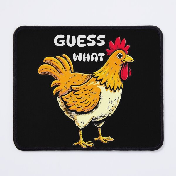 Item preview, Guess What? Chicken Butt! Funny Chicken Joke Double Sided Front  designed and sold by BornBorn.