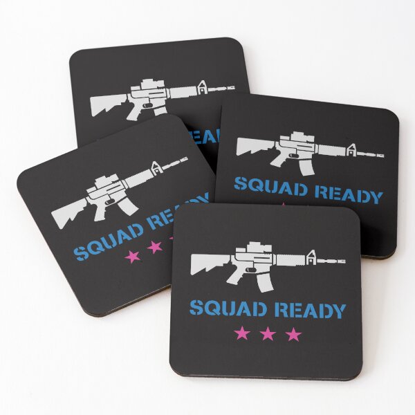 Item preview, Squad Ready Neon Rifle Gaming FPS designed and sold by ElectroSphere46.