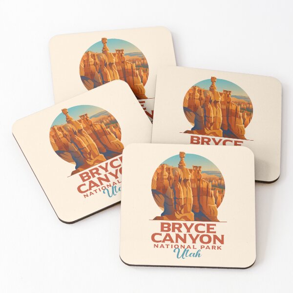 Item preview, Bryce Canyon National Park Utah Hoodoos Vintage Art designed and sold by LinaValearte.