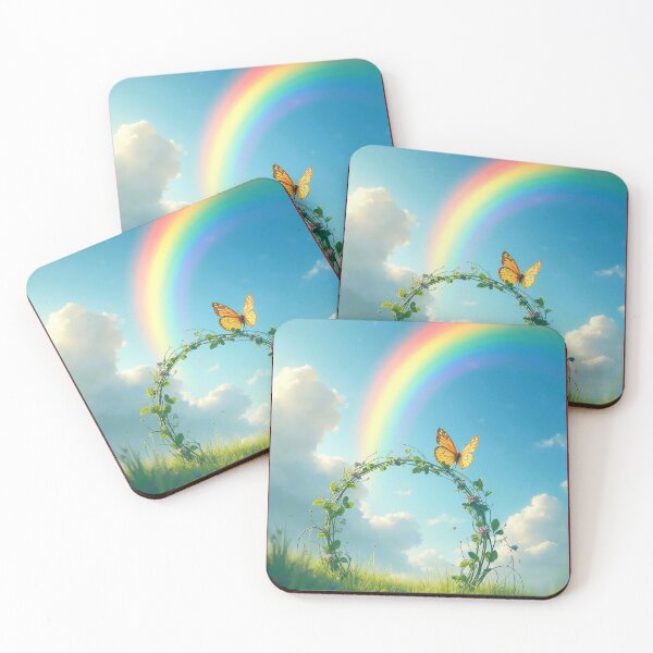 Item preview, Sky rainbow and butterfly designed and sold by Creative Visualize.