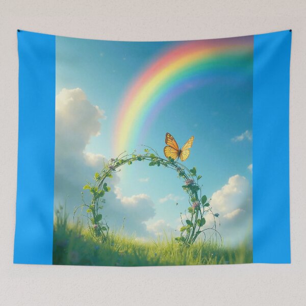 Item preview, Sky rainbow and butterfly designed and sold by Creative Visualize.