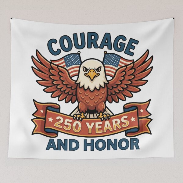 Item preview, eagle flag 250 year anniversary american pride designed and sold by ArtDesignTp.