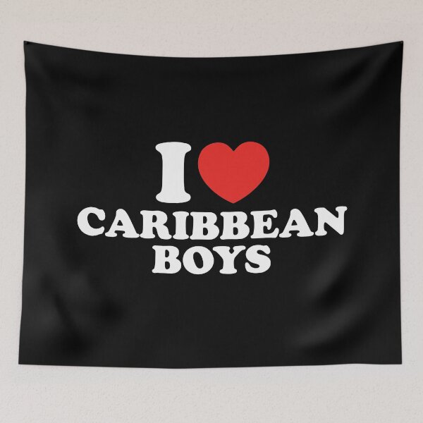 Item preview, I Love Caribbean Boys designed and sold by shitpostee.