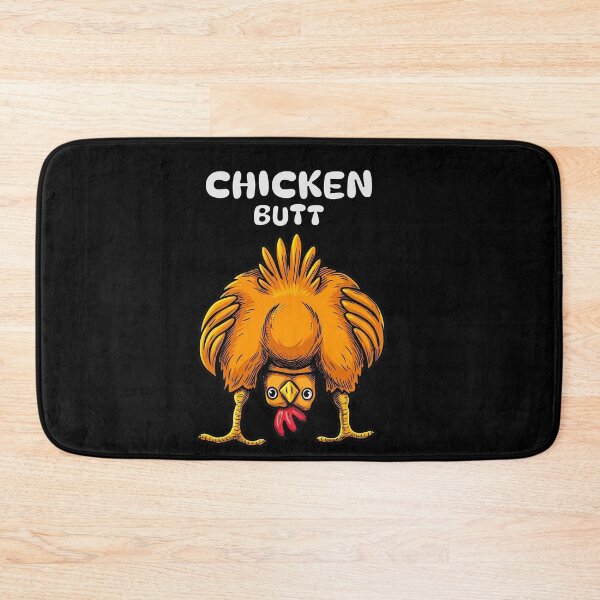 Item preview, Guess What? Chicken Butt! Funny Chicken Joke Double Sided Back designed and sold by BornBorn.