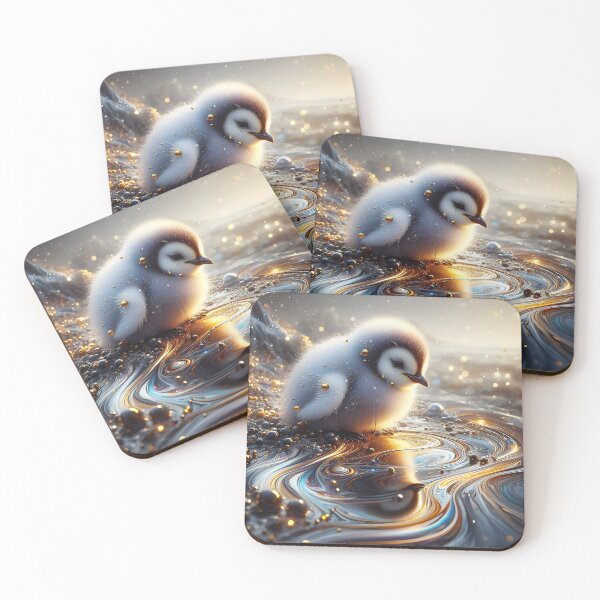 Item preview, Oil-soaked Baby Penguin designed and sold by ki-mer-a.